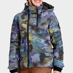 Obermeyer Teen Ski Jacket Taja Girls / Boys M 10-12 Waterproof Hooded Winter